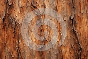 Processed collage of old tree bark trunk material texture. Background for banner, backdrop