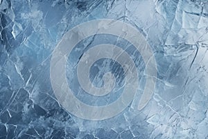 Processed collage of thick layer of cracked ice texture. Background for banner, backdrop or texture