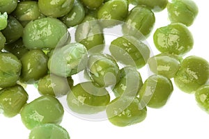 Processed Green Beans Macro photo