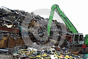 Metal processing company in Wolvega for recycling waste materials