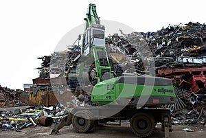 Metal processing company in Wolvega for recycling waste materials