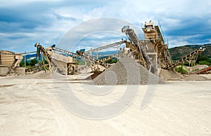 Processing plant stones