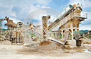 Processing plant stones