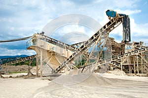 Processing plant stones