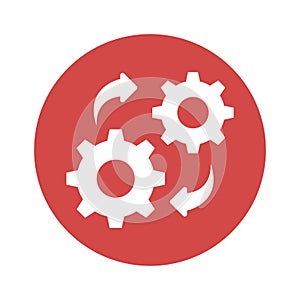 Processing settings Vector Icon which can easily modify or edit