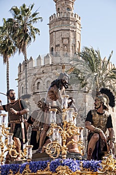 Procession of the brotherhood of the Cigar, Holy Week in Seville