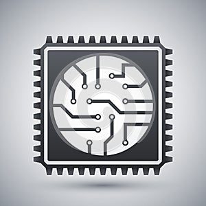 Vector processor icon