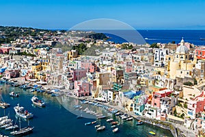 Procida island in Italy