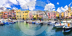 Procida island, Italy photo