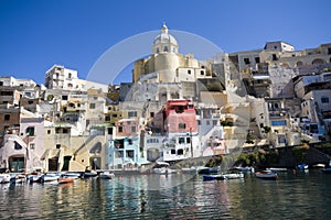 Procida, island in the mediterranean sea