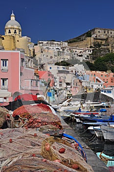 Procida, Marina Corricella, Naples - Napoli - Italy