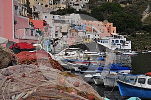 Procida, Marina Corricella, Naples - Napoli - Italy