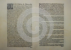 1610 Proclamation for Expulsion of Moriscos at Kingdom of Aragon by King Philip III of Spain