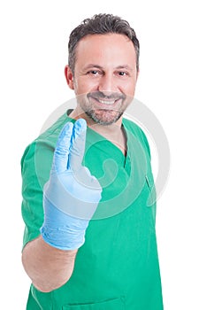 Proctologist or gynecologist doctor photo