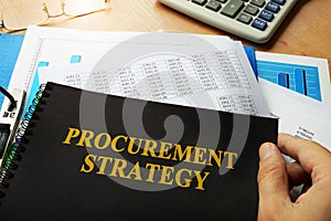 Procurement strategy.