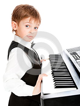 Prodigy pianist photo