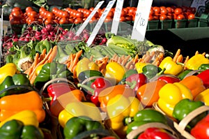 Produce at Farmers Market photo