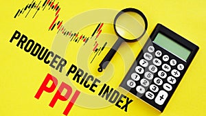 Producer price index PPI is shown using the text