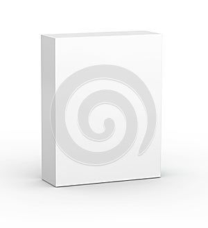 Product box white background