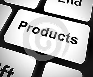 Product concept icon means commodity or merchandise for sale - 3d illustration