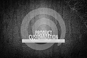 Product customization