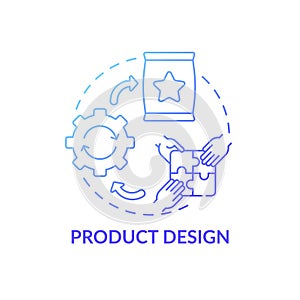 Product design concept icon