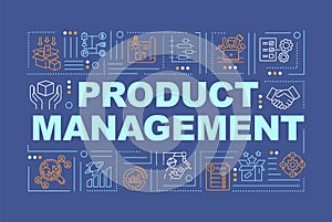 Product development word concepts banner