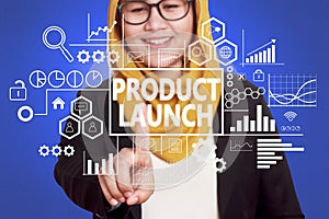 Product Launch, Motivational Business Marketing Words Quotes Con