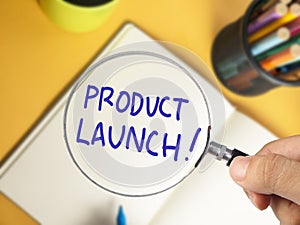 Product Launch, Motivational Business Marketing Words Quotes Con