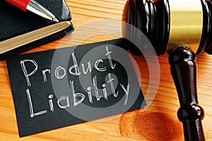 Product Liability is shown on the photo using the text photo
