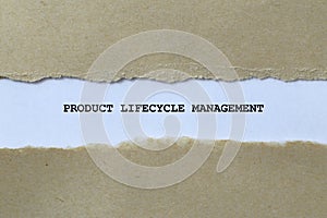 product lifecycle management on white paper