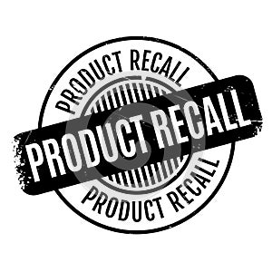 Product Recall rubber stamp