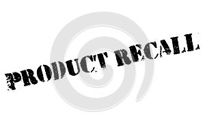 Product Recall rubber stamp