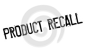 Product Recall rubber stamp