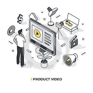 Product Video Isometric Scene