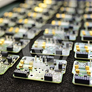 Production and assembly of microelectronics in a hi-tech factory