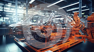 production autonomous automobile plant