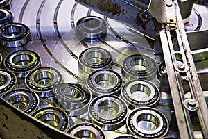 Production of bearings