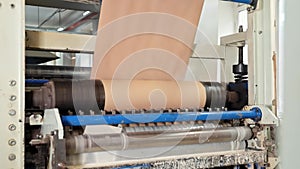 Production of cardboard. Cardboard production equipment. Cardboard packaging plant