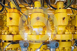 Production choke valve with ice on piping due to high pressure drop inside pipe and high percent of carbon dioxide in natural gas