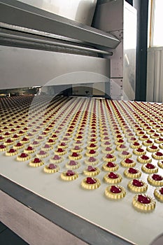 Production cookies in factory