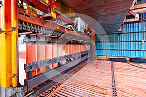 Production of copper cathodes