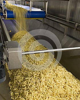 The production of fries
