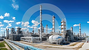 production industry chemical plant