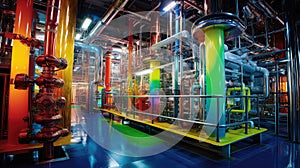 production industry chemical plant