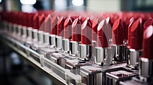 Production of lipstick