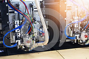 Production machinery used in the electronics industry. ,circuit board production and electronic component systems