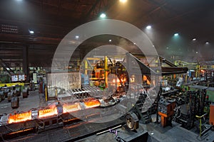 Production of metal tubes in a steel and rolling mill - architecture and technology in an industrial company