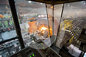 Production of metal tubes in a steel and rolling mill - architecture and technology in an industrial company