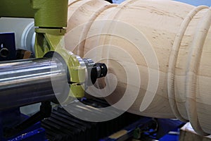 Production of parts on a lathe